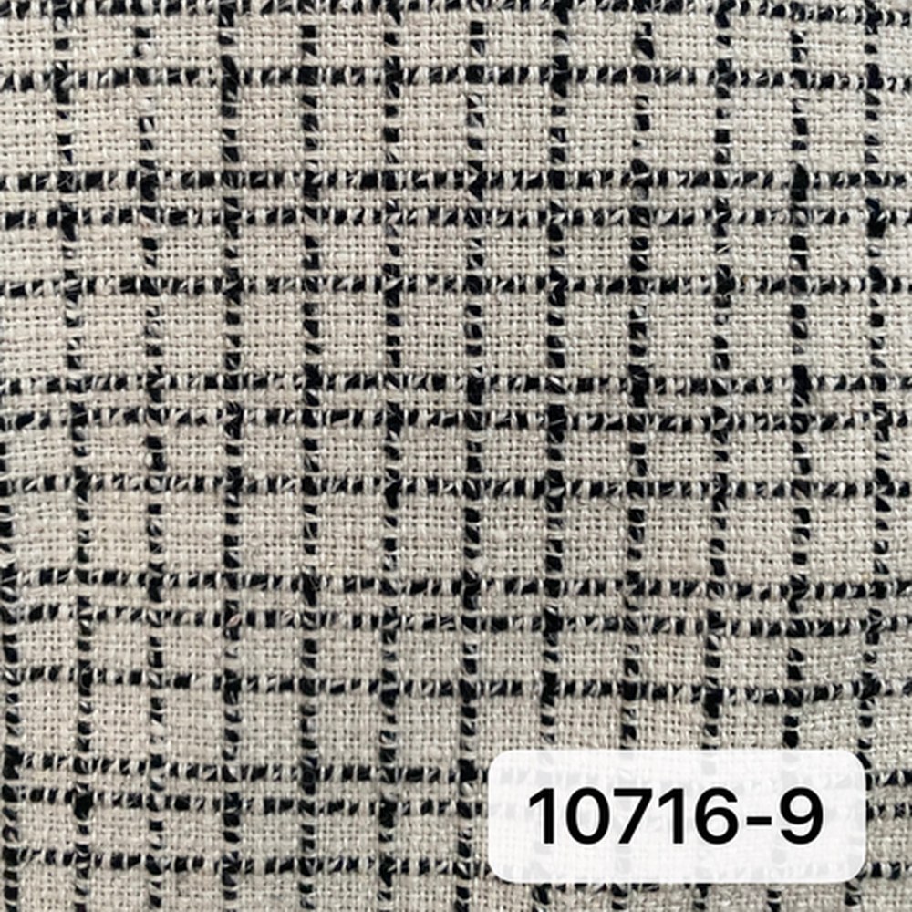 10716白色格子
